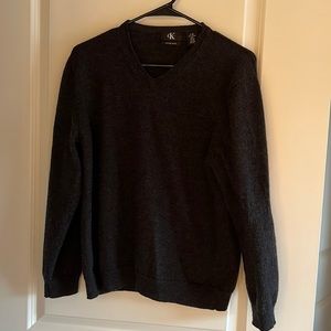 Calvin Klein Men’s Merino Wool V Neck Sweater